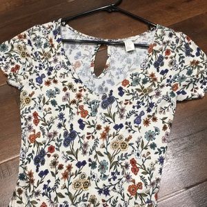 HM floral, cotton jumpsuit